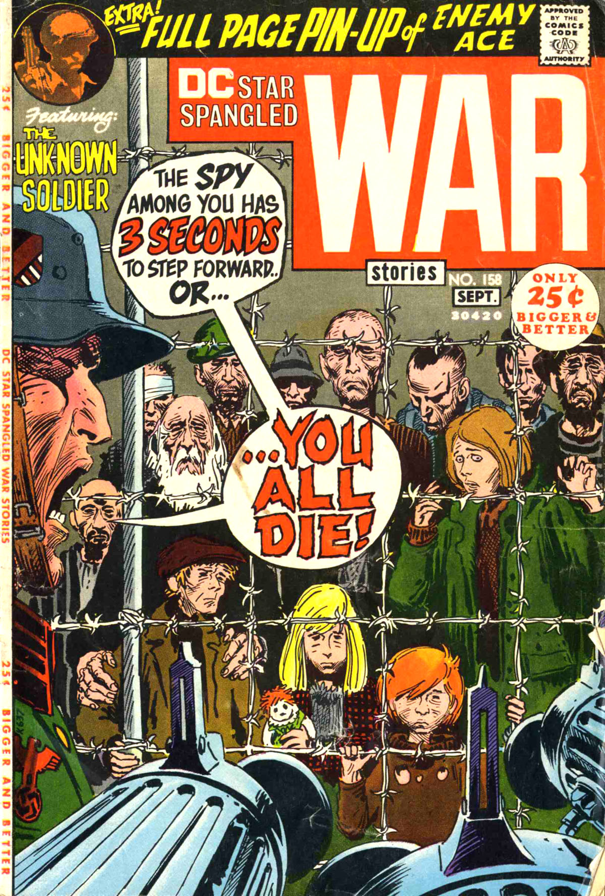 Read online Star Spangled War Stories (1952) comic -  Issue #158 - 1