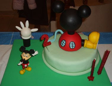 Torta La casa de Mickey Mouse