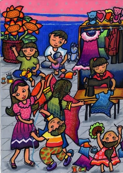 Pembelajaran menggambar untuk anak ~ Jauhari Go-Blog
