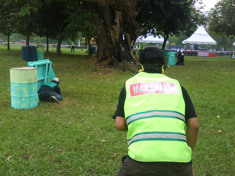 Marsahll tekun kut-kut peserta dah kena tembak. . . keluor yoep oi. . .