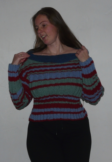 recycelt - natürlich - regional: Ich lerne stricken! - Pullover mit