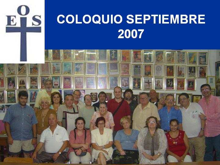 COLOQUIO SEPTIEMBRE 2007