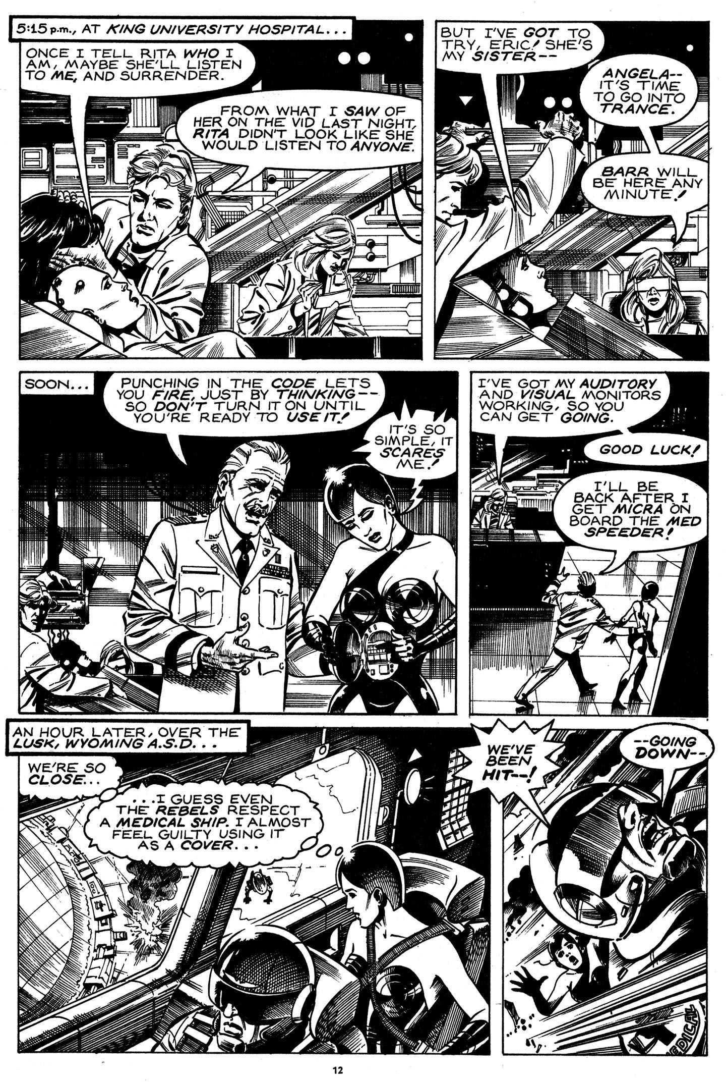 Read online MICRA: Mind Controlled Remote Automaton comic -  Issue #5 - 14