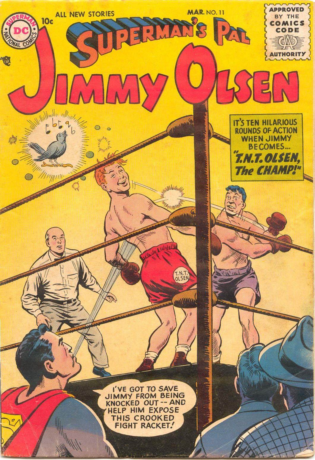 Read online Superman's Pal Jimmy Olsen comic -  Issue #11 - 1