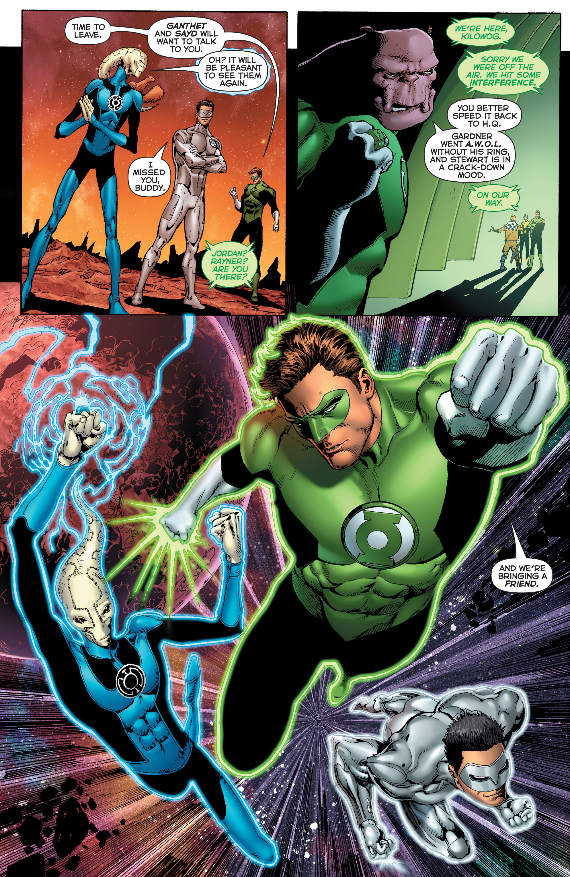 Read online Hal Jordan And The Green Lantern Corps comic -  Issue #15 - 17