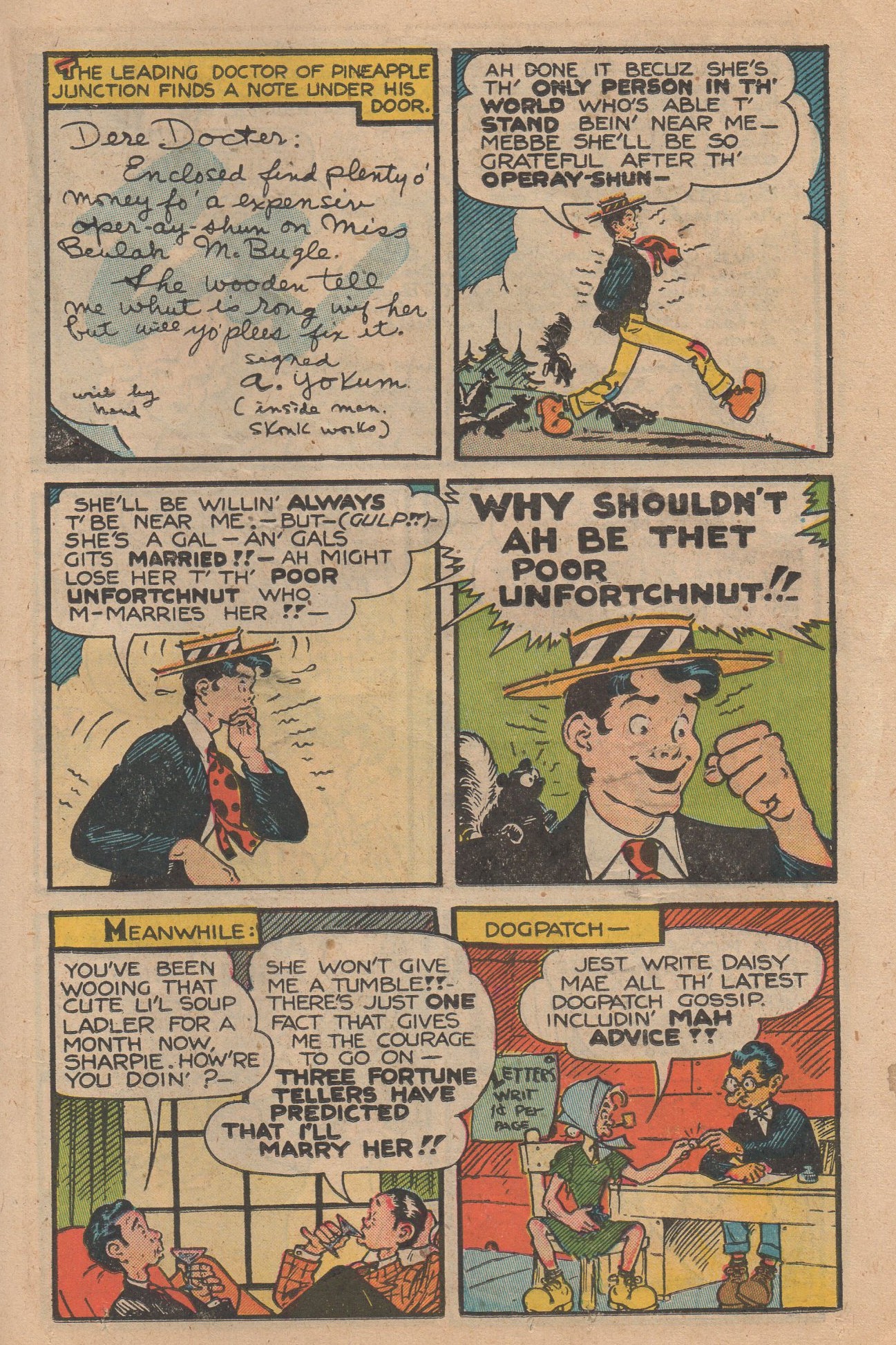 Read online Li'l Abner Comics comic -  Issue #66 - 34