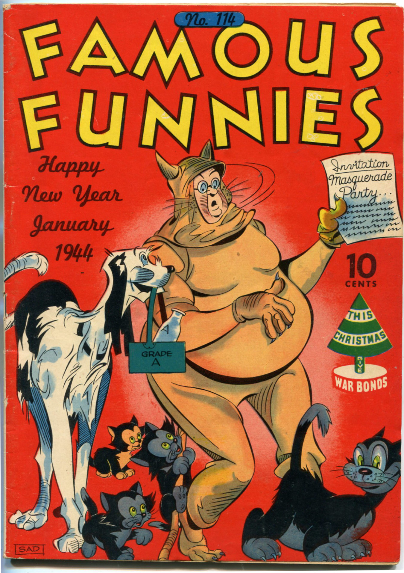 Read online Famous Funnies comic -  Issue #114 - 1