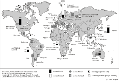 Nissan dans le monde