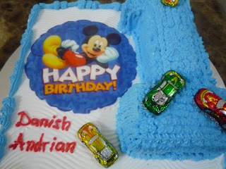 ~Liza's Yummy Cakes~: Kek birthday no.1