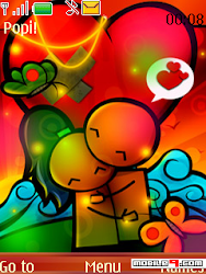 celular loving babe nokia tema amor