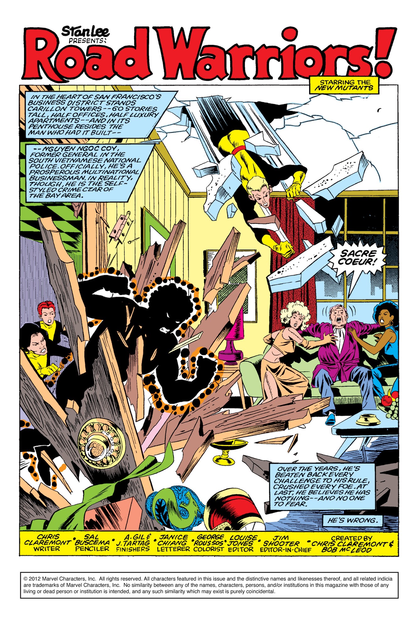 Read online New Mutants Classic comic -  Issue # TPB 1 - 193