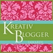 My 1st Kreativ Blogger Award
