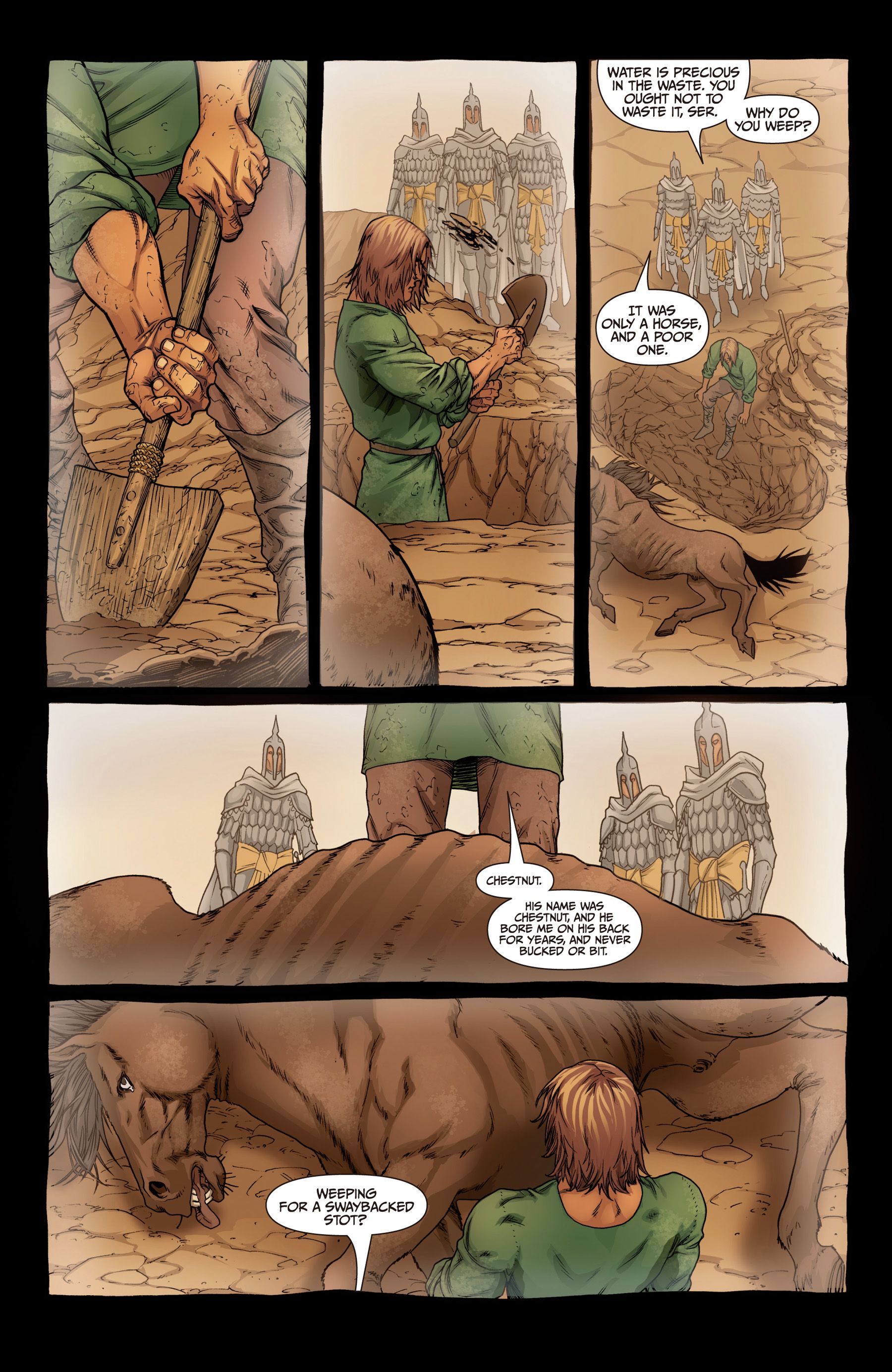 Read online The Sworn Sword: The Graphic Novel comic -  Issue # Full - 45