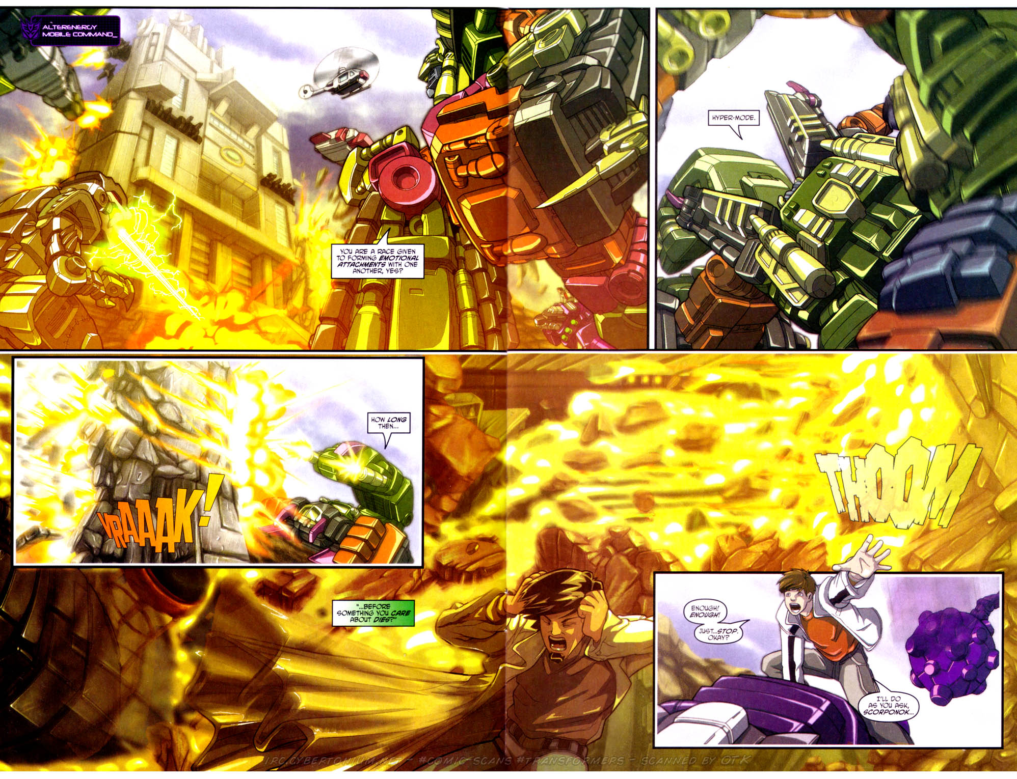 Read online Transformers Energon comic -  Issue #23 - 4