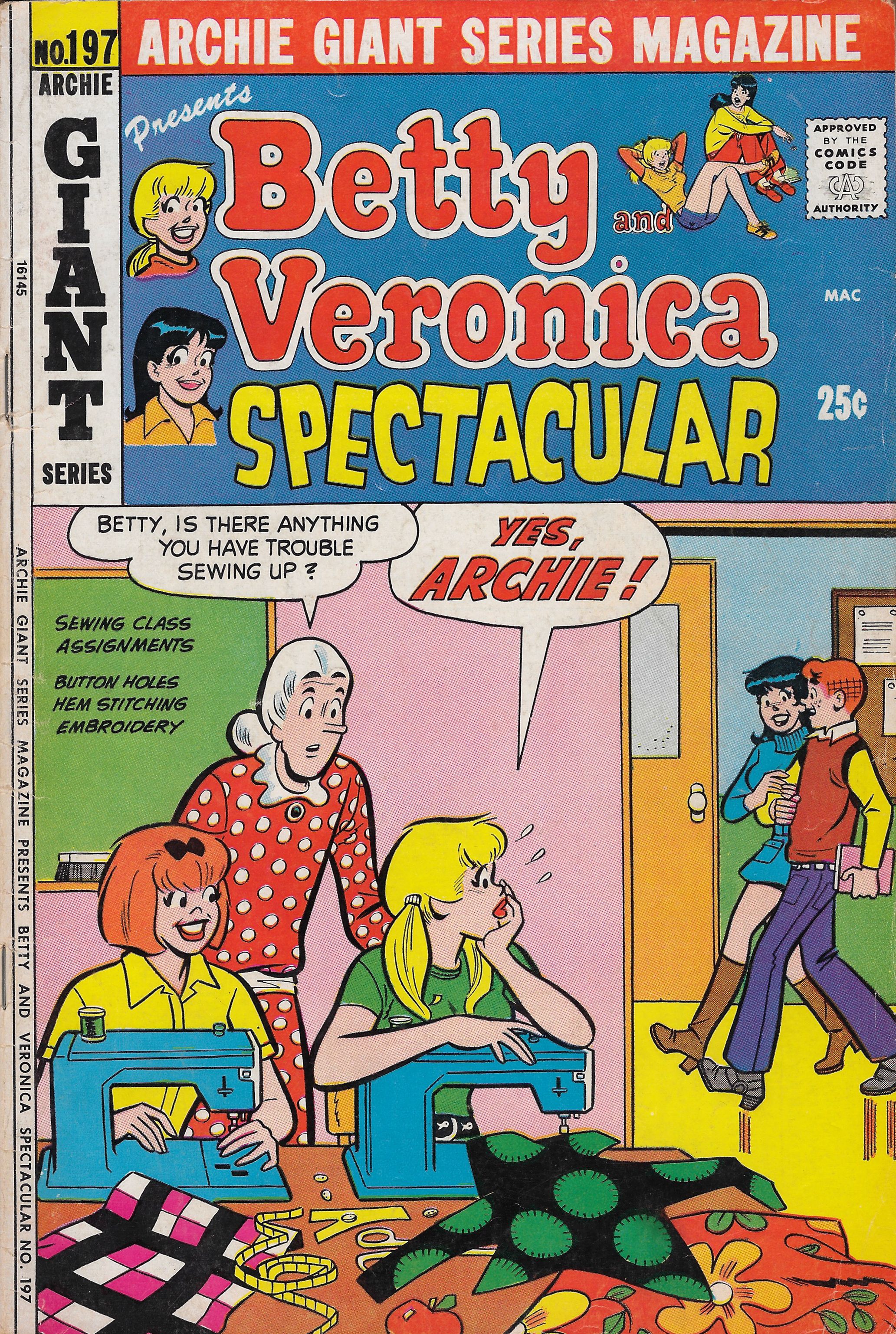 Read online Archie Giant Series Magazine comic -  Issue #197 - 1