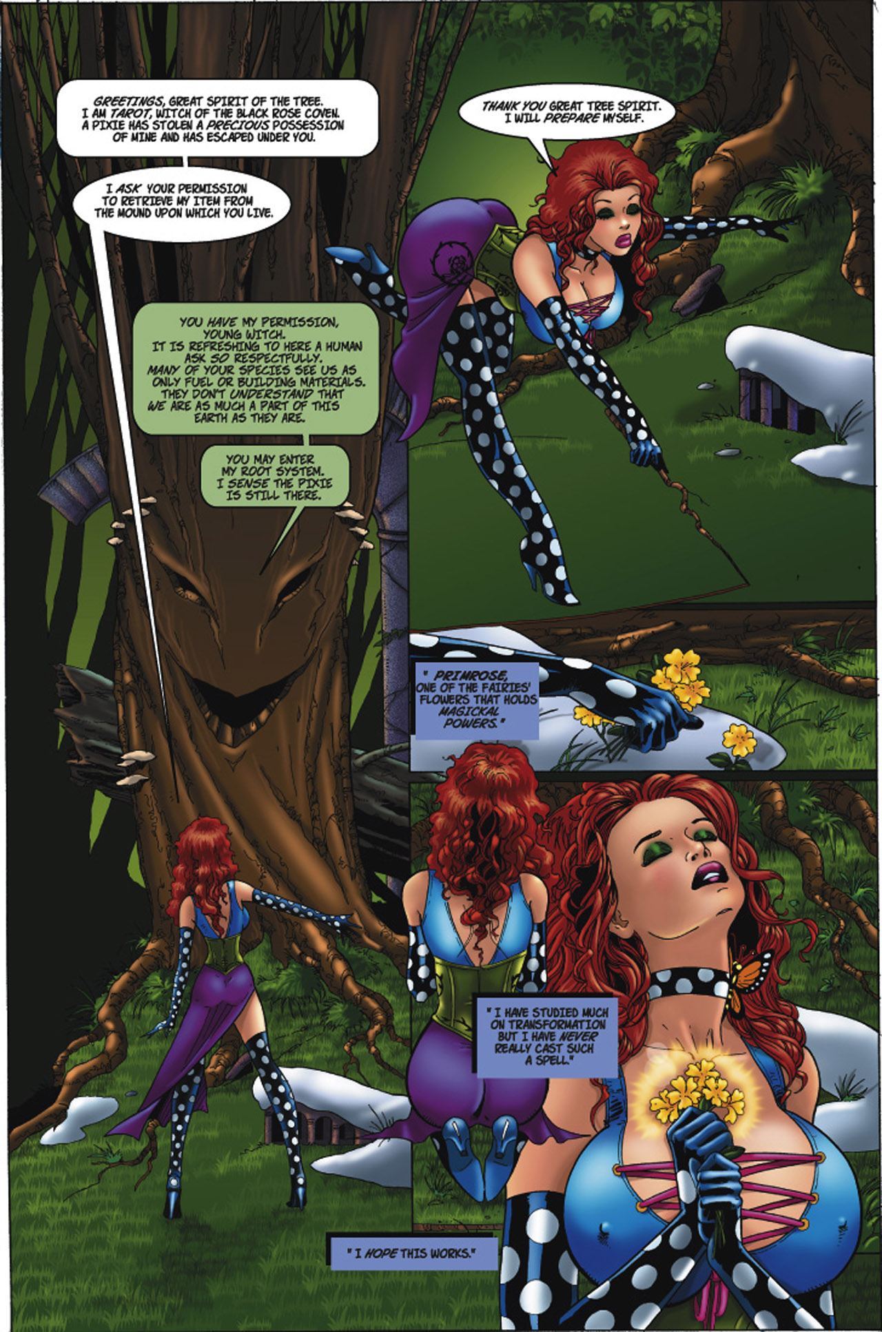 Read online Tarot: Witch of the Black Rose comic -  Issue #31 - 13