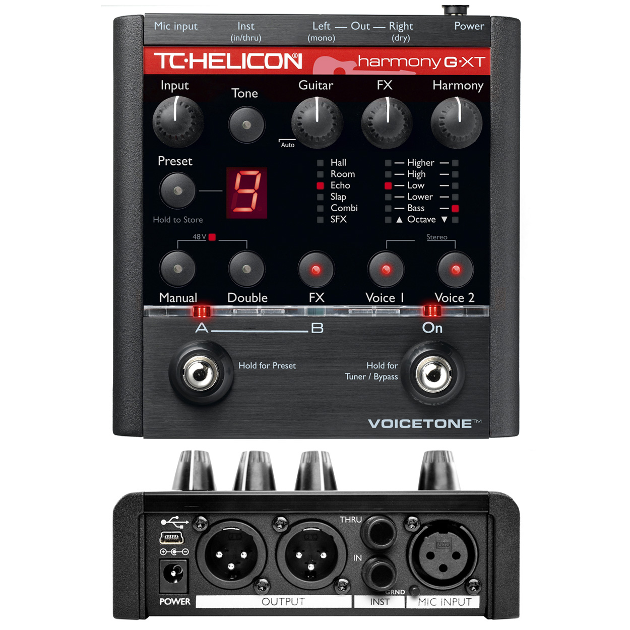 公式通販にて購入 TC HELICON VoiceTone D1 ボーカルエフェクター