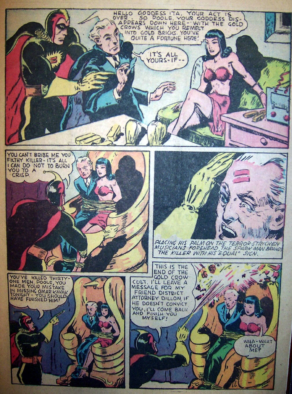 Read online Sparkler Comics comic -  Issue #3 - 10