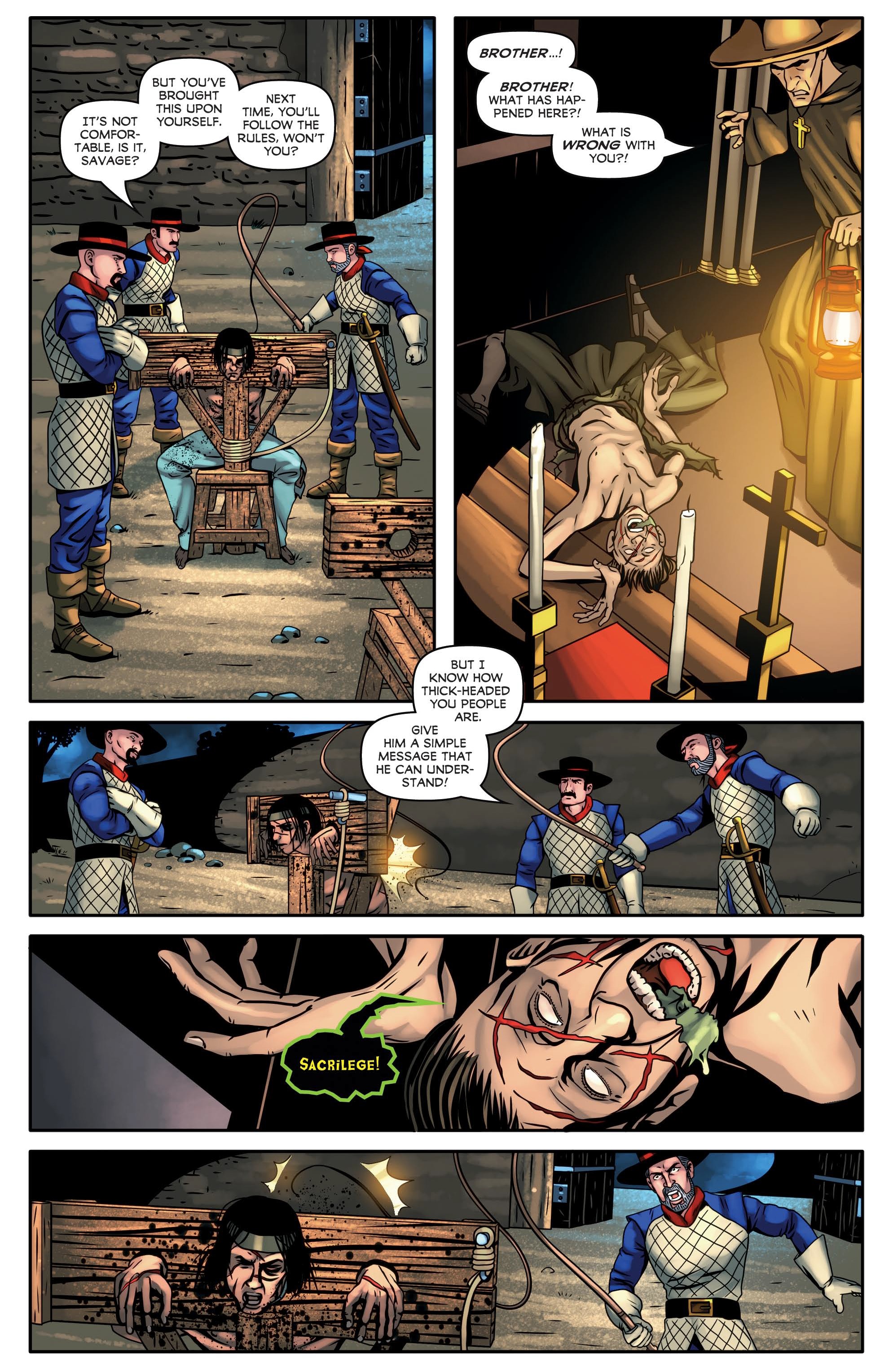 Read online Zorro: Sacrilege comic -  Issue #2 - 3