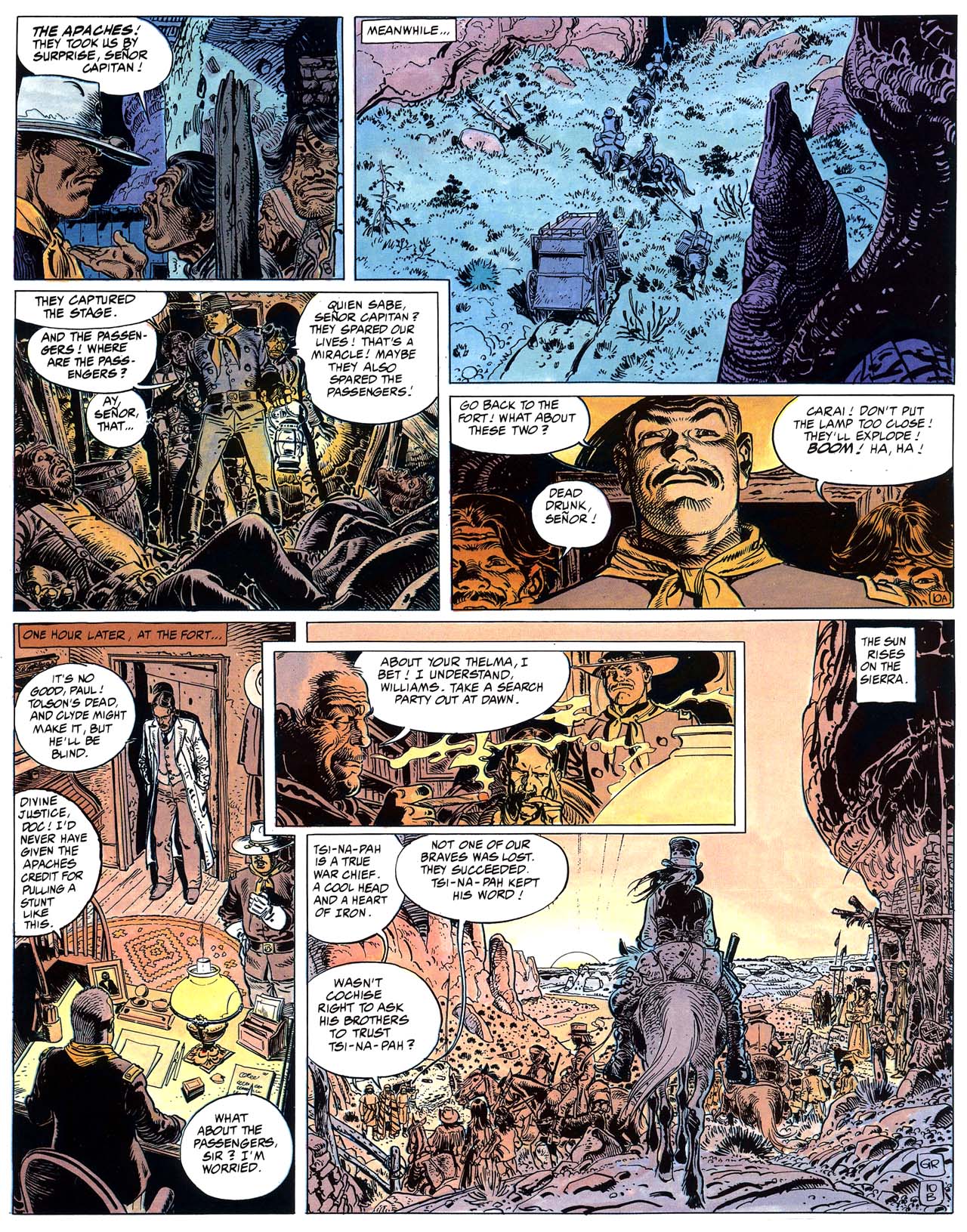 Read online Epic Graphic Novel: Blueberry comic -  Issue #3 - 61