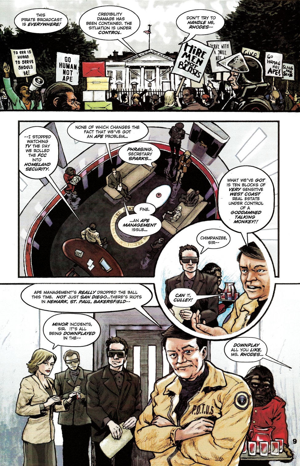 Read online Revolution on the Planet of the Apes comic -  Issue #1 - 11