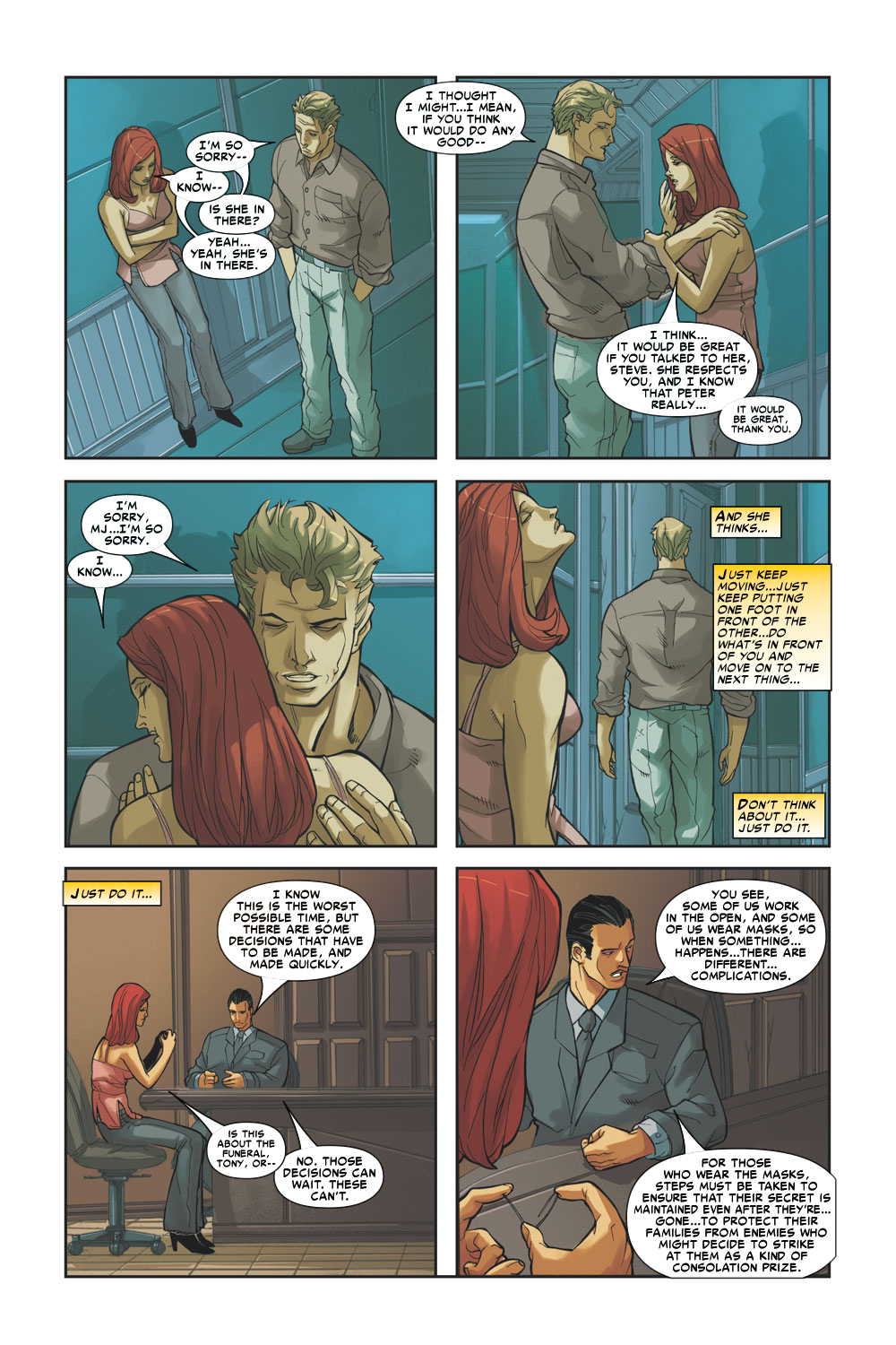 Read online Marvel Knights Spider-Man (2004) comic -  Issue #21 - 6