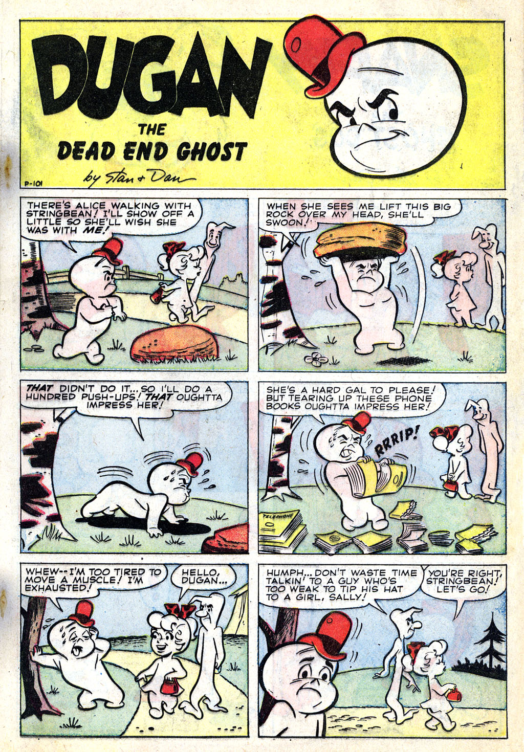 Read online Homer, the Happy Ghost comic -  Issue #21 - 17