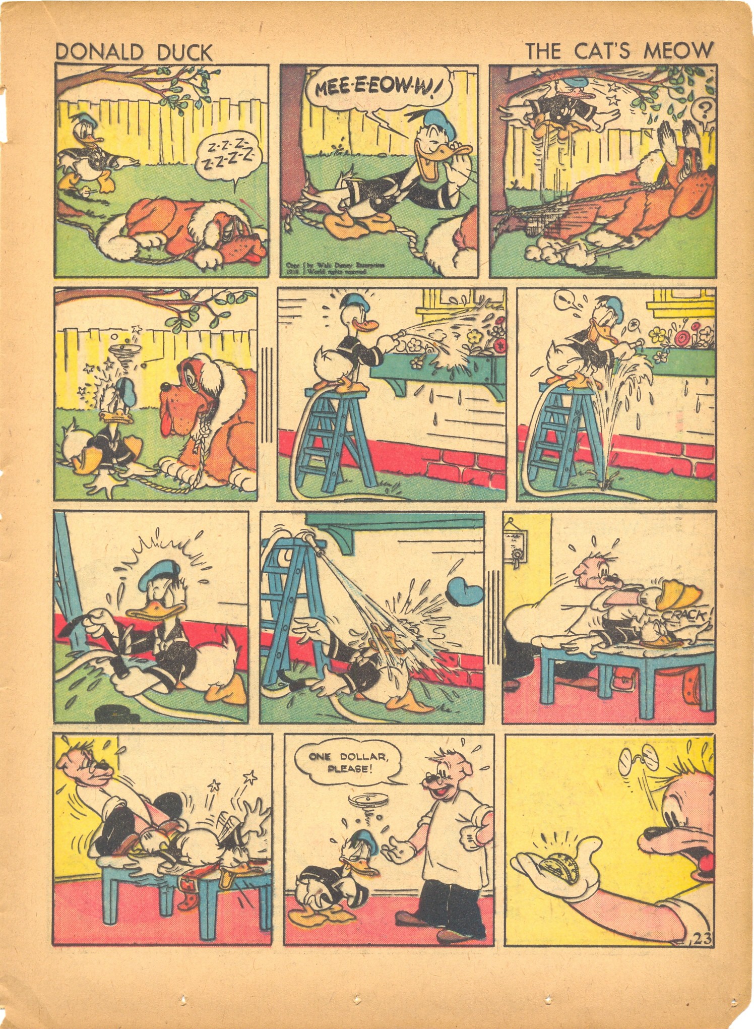 Read online Walt Disney's Comics and Stories comic -  Issue #7 - 25