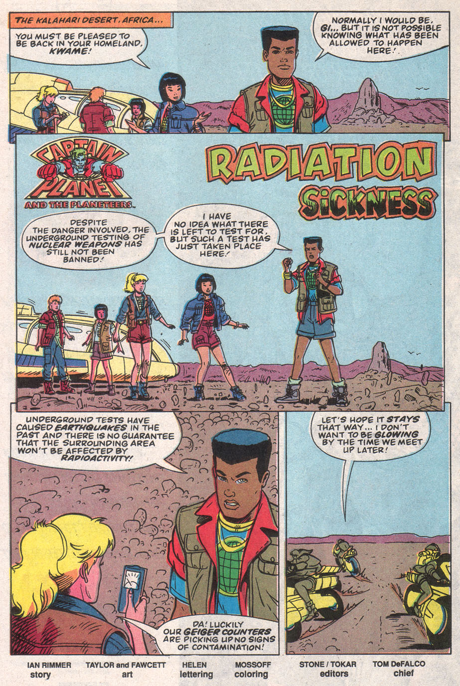 Read online Captain Planet and the Planeteers comic -  Issue #11 - 23