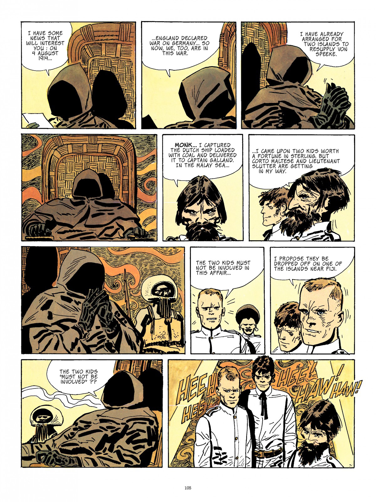 Read online Corto Maltese comic -  Issue # TPB 2 (Part 1) - 98
