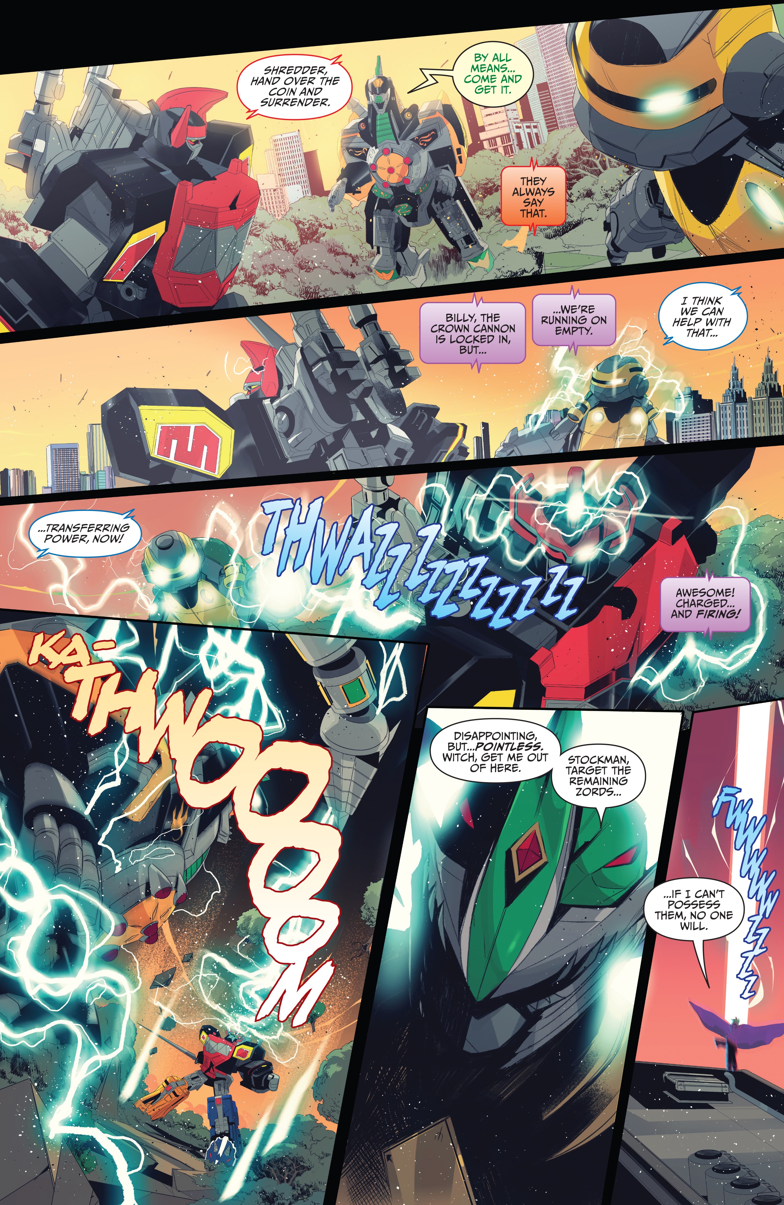 Read online Mighty Morphin Power Rangers: Teenage Mutant Ninja Turtles comic -  Issue # _TPB - 109