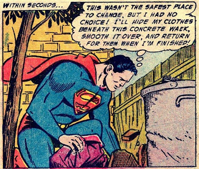 Wasn t raining. Супермен в телефонной будке. Супермен переодевается в телефонной будке. Супермен делает уроки. Что Супермен делает утром.