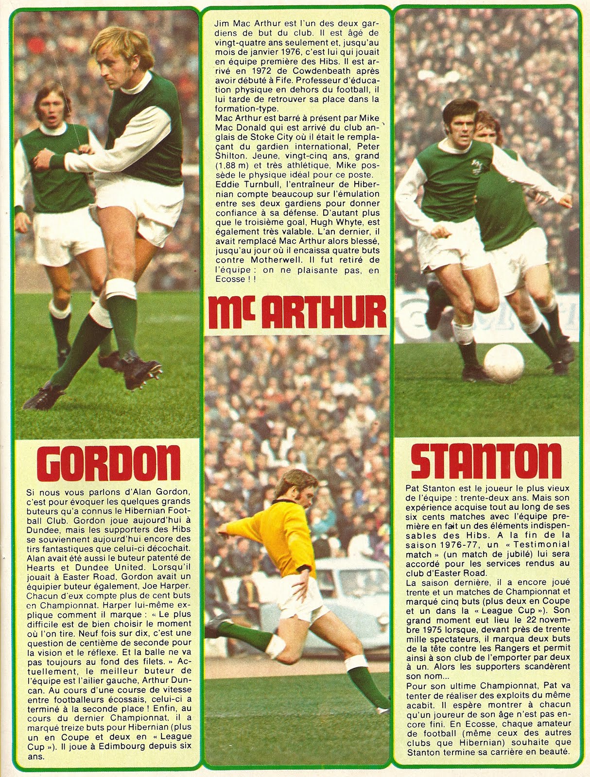HIBERNIAN F.C 197677.
