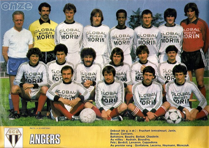 S.C.O ANGERS 1980-81.