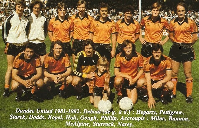 DUNDEE UNITED 1981-82.