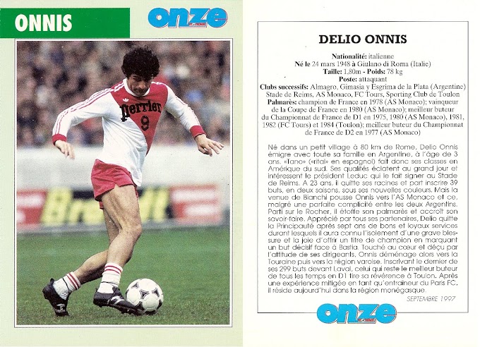 LA FICHE DETAILLEE. Delio Onnis.