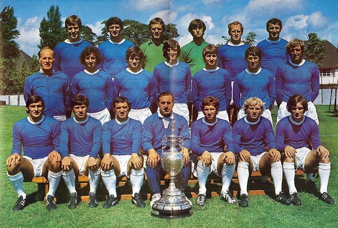 EVERTON 1969-70. By Soccer stars.