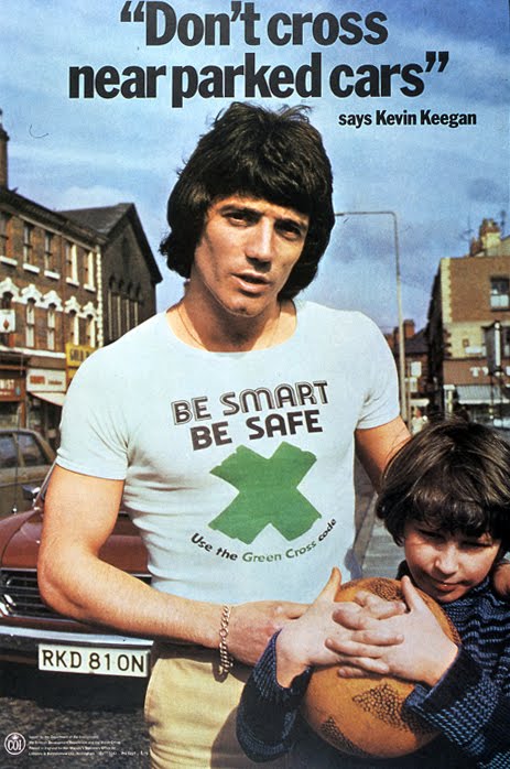 PUB. Kevin Keegan. Green cross code.