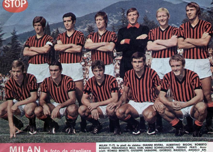 MILAN A.C 197172.