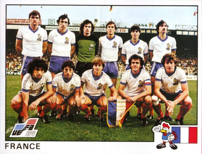 FRANCE Euro 1984. By Panini.