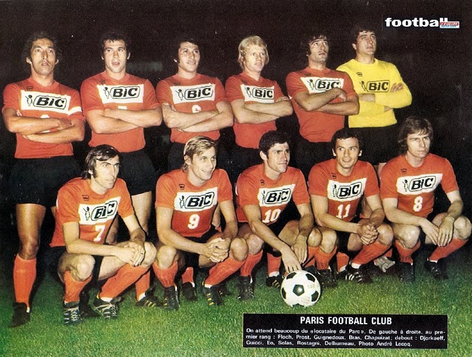 PARIS FOOTBALL CLUB 1972-73. By Ageducatifs.