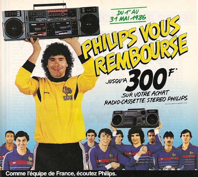 PUB. Philips. France 1986.