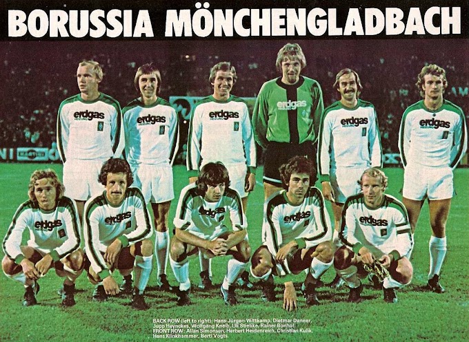 BORUSSIA MÖNCHENGLADBACH 1976-77.