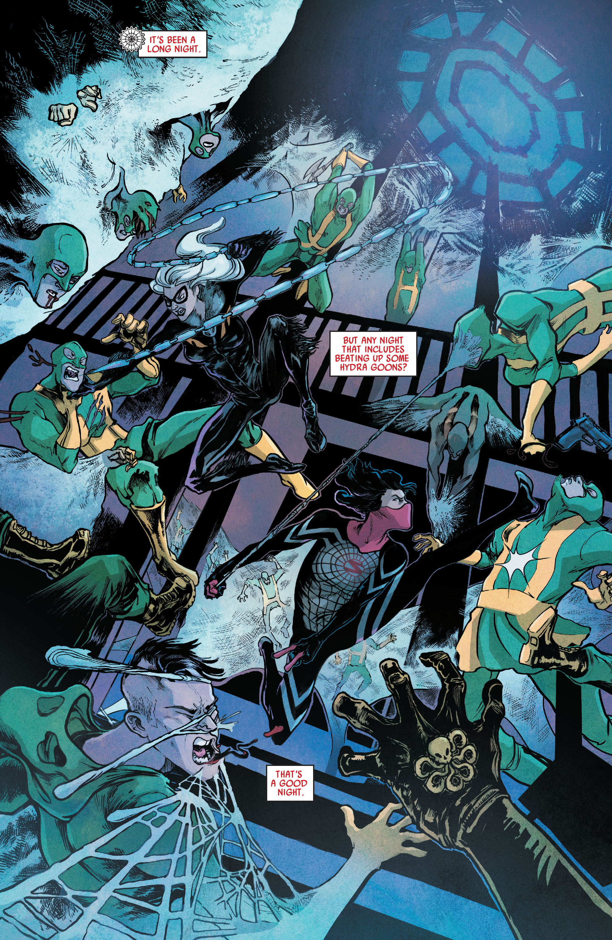 Read online Silk: Out of the Spider-Verse comic -  Issue # TPB 1 (Part 3) - 38