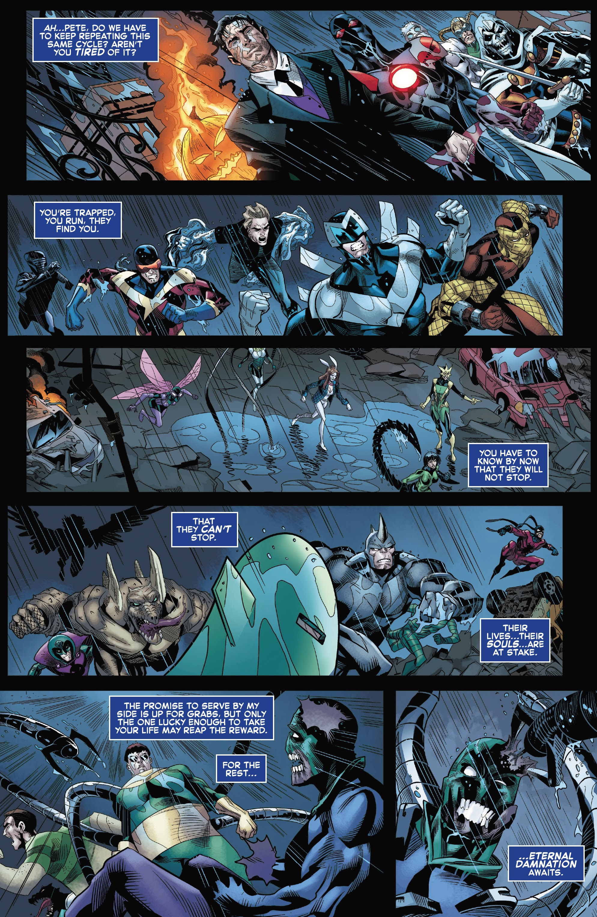 Read online Sinister War comic -  Issue #4 - 7