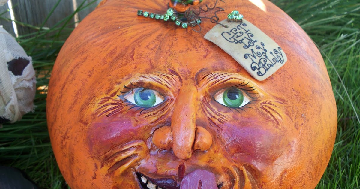 Welcome to The Country Hollow's blog!: Halloween Gourds