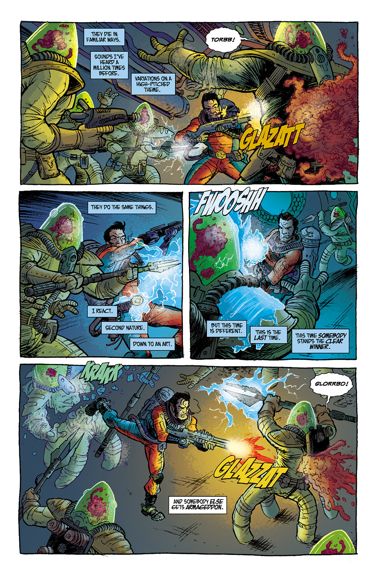 Read online Fear Agent comic -  Issue # TPB 5 - 100
