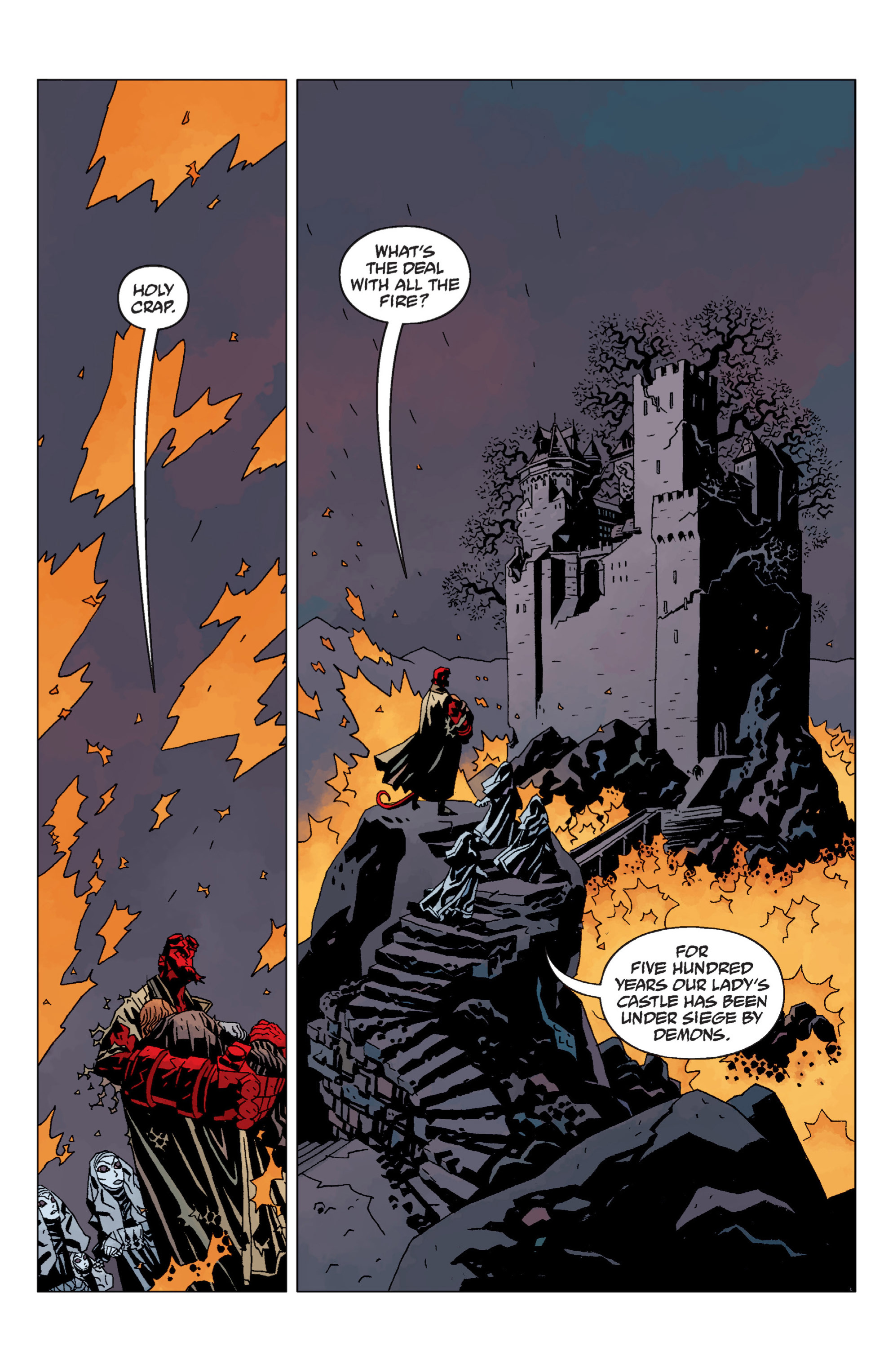 Read online Hellboy comic -  Issue #9 - 99