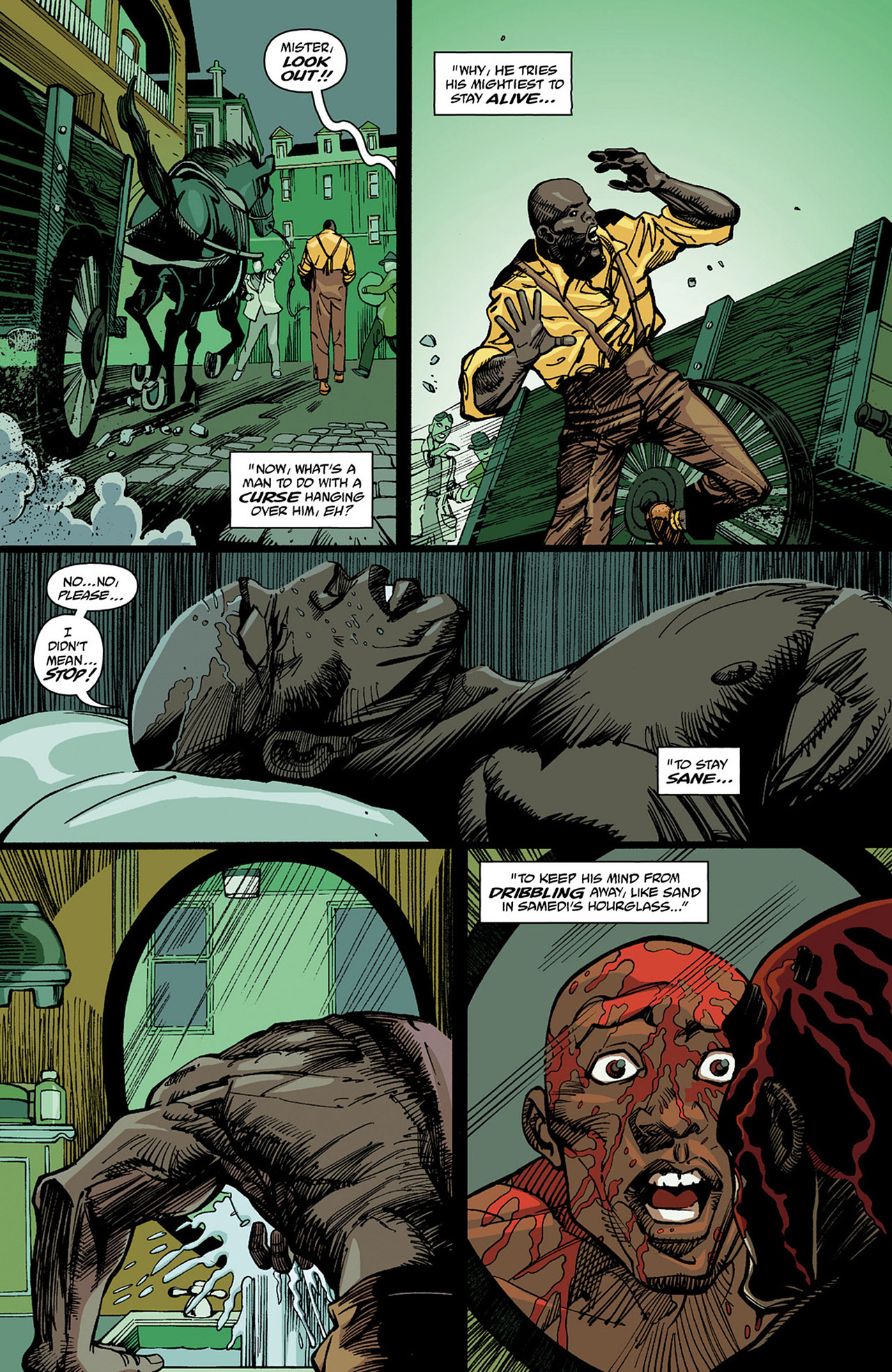 Read online Dominique Laveau: Voodoo Child comic -  Issue #6 - 7