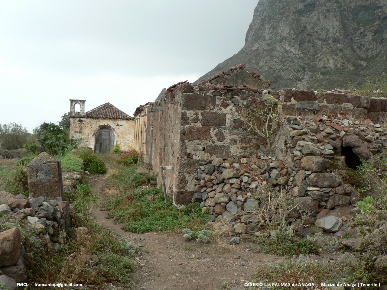 MONSECCAel CASERIO de LAS PALMAS de
